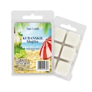 WOSK ZAPACHOWY SOJOWY KUBASKIE MOJITO (6 x 10 g) 60 g - YOUR CANDLE - 2874507757