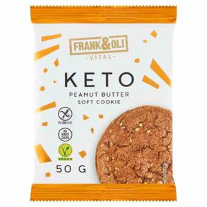 Frank&Oli Keto Ciasteczko Peanut Butter 50g - 2876383353