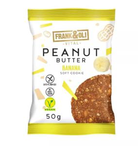 Frank&Oli Soft Cookie Peanut Butter Banana 50g - 2875494044