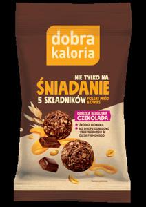 Dobra Kaloria Kulki niadanie gorzka czekolada i owies 40g - 2878097649