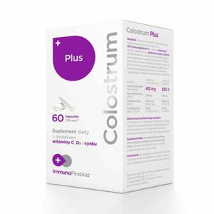 Colostrum Polska Colostrum Plus 500mg 60 kapsuek - 2877662868