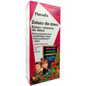 Zioo-Piast Floradix elazo dla dzieci 250 ml - 2874874081