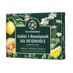 Herbal Monasterium Imbir I Rumianek na nudnoci - 2875494109