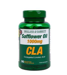 Safflower Oil CLA 1000 mg (90 kaps.) Holland & Barrett - 2874875011