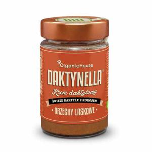 Daktynella Orzech Laskowy BIO 190 g organic house - 2874875340