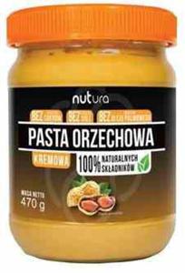 Pasta orzechowa kremowa 470g NUTURA - 2874875355