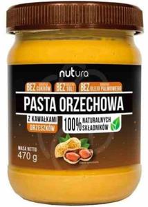 Pasta orzechowa z kawakami orzeszkw 470 g NUTURA - 2874875356