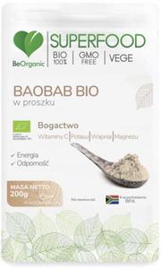 Baobab BIO w proszku 200g BeOrganic - 2874875497