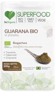 Guarana BIO w proszku 200g BeOrganic - 2874875500