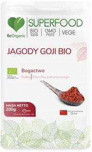 Jagody Goji BIO 200g BeOrganic - 2874875502