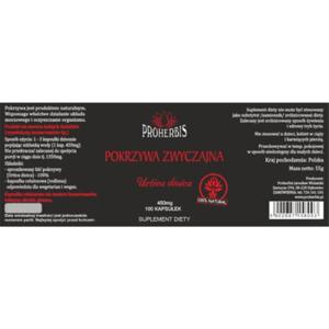 Proherbis Pokrzywa zwyczajna 100 k - 2876383577