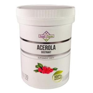 Soul Farm Premium Acerola Ekstrakt 600 mg 120 k - 2876383578