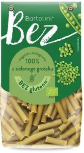 Makaron z zielonego groszku rurka (sedanini) BEZGL. BIO 250g BARTOLINI - 2877663098