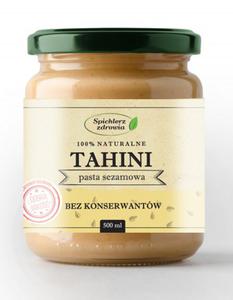 TAHINI PASTA SEZAMOWA 550G - 2858806490