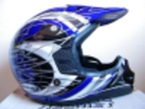 KASK AGV MDS RC4 MULTI WAVE CROSS WYPRZEDA NIEBIESKI - 2825549221