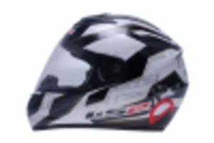 KASK LS2 FF350.1 EYES BLACK WHITE - 2825551253