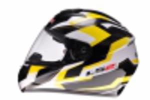KASK LS2 FF350.1 SPIT WHITE YELLOW - 2825551928