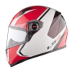 KASK LS2 FF322.22 CORSA White Red (AIR PUMP, BLENDA) - 2825553341