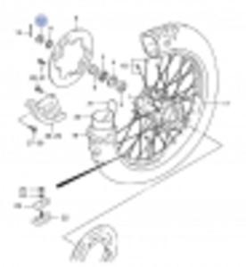 Nakrtka tylnej Oki Suzuki RM 125/250 92-06r - 2825554013