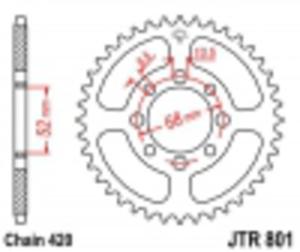 Zbatka TY JTR801 (acuch 420) Suzuki GT RV 50 FR 80 DR-Z 110 / Kawasaki KLX110 - 2825554301