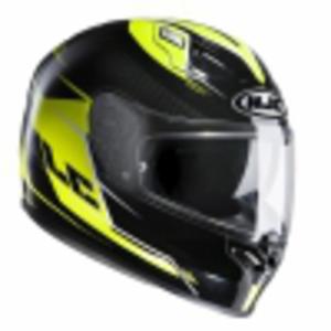 KASK HJC FG-ST CRONO BLACK/FLUO YELLOW Wkno Szklane, Blenda, Pinlock MaxVision 2015 - 2825555249