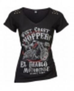 Koszulka damska West Coast Choppers EL DIABLO - 2825552741