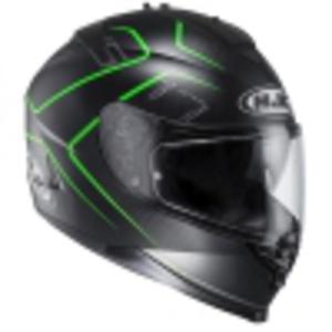 KASK HJC IS17 LANK BLACK/GREEN Antifog Pinlock IS-17 2016 - 2825555864