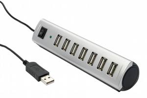 Hub USB 2.0 7 portw z zasilaczem ECO - 2824914892