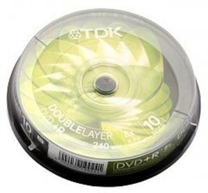 DVD+R 8,5GB X8 10-P CB DUALLAYER - 2824920496