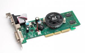 GeForce CUDA GF6200 512MB DDR2 AGP 64BIT DVI + TV-Out + D-Sub (Low-profile) BOX - 2824916423