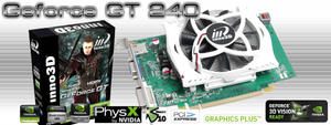 GeForce CUDA GT240 1GB DDR2 128BIT DVI + HDMI + D-Sub BOX - 2824916424