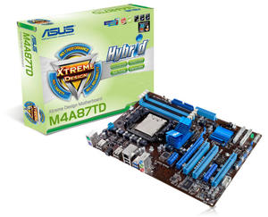 M4A87TD AM3 AMD870GX 4DDR3 RAID/GLAN/8CH ATX - 2824912501