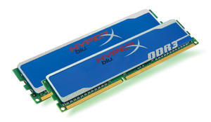 DDR3 HyperX Blue 4GB/1333 (2x2GB) Dual CL9-9-9-27 - 2824916981