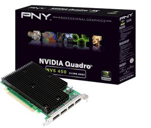 Quadro NVS450 x16 512MB DDR3 64-bit 4xDisplayPort - 2824918970