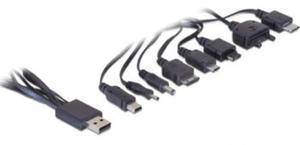 Delock kabel zasilajcy USB 2.0 > 8 rznych kocwek do telefonw komrkowych C1032117 - 2824914208