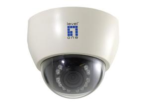 KAMERA IP DOME 1/4'' CMOS, 3.3~12mm, AUDIO, 3G, DAY/NIGHT, IR LED, PoE, MEGAPIXEL, H.264 - 2824917362