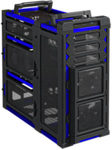 Obudowa Antec LANBOY AIR BLUE ATX bez zasilacza czarna C1117085 - 2824912128