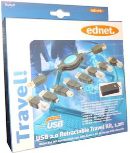 Zestaw kabel USB 2.0 z kocwkami/ 1,2m - 2824914903