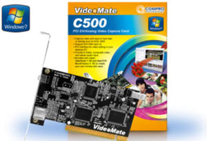 Compro VideoMate C500 DV/Analog capture card, video grabber PCI C0508031 - 2824913437