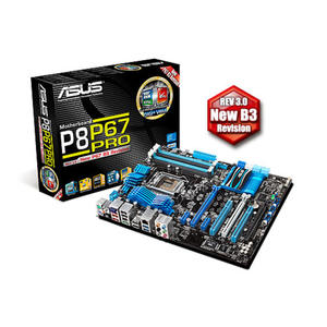 P8P67 PRO S1155 P67 4DDR3 RAID/FIRE/USB3 ATX - 2824912552