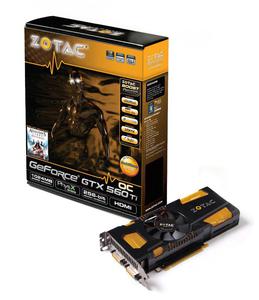 GeForce CUDA GT560Ti OC 1GB DDR5 256BIT 2xDVI + MiniHDMI BOX - 2824921807