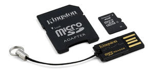 microSD 4GB + czytnik USB class 4 - 2824917055