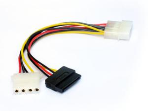 Kabel SATA zasilajacy MOLEX(M)->SATA(F) + MOLEX(F) - 2824915686