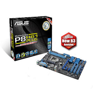 P8H61 PLUS S1155 H61 2DDR3 GLAN/USB2/8CH ATX - 2824912557