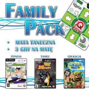 FAMILY PACK - mata DANCE + 3 gry dla caej rodziny - 2824916749