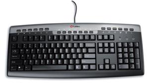 Labtec Media Keyboard PS/2 black 967530-0100 - 2824917569