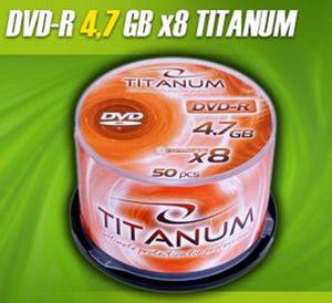 DVD-R Titanum [ cake box 50 | 4.7GB | 8x ] C9740038 - 2824915136