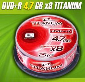 DVD+R Titanum [ cake box 25 | 4.7GB | 8x ] C9740046 - 2824915148