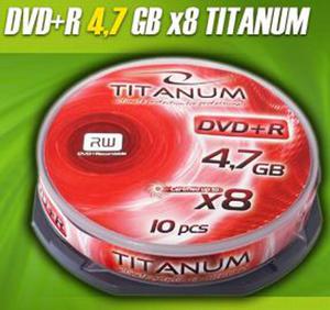 DVD+R Titanum [ cake box 10 | 4.7GB | 8x ] C9740047 - 2824915149