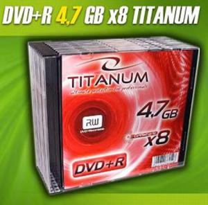 DVD+R Titanum [ slim jewel case 10 | 4.7GB | 8x ] C9740048 - 2824915150